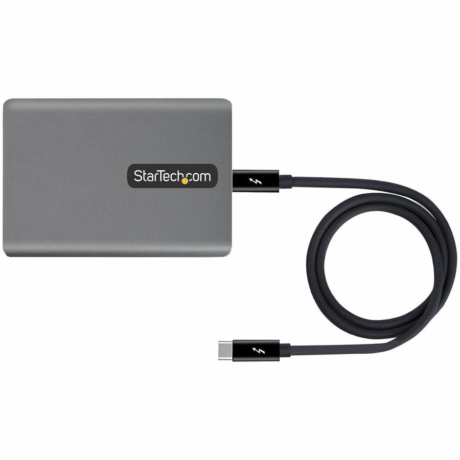 StarTech.com Thunderbolt 3 to Ethernet Adapter, 10GbE, Multi-Gigabit Thunderbolt 3 to RJ45 Network Adapter, TB3/TB4 10GbE NIC
