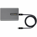 StarTech.com Thunderbolt 3 to Ethernet Adapter, 10GbE, Multi-Gigabit Thunderbolt 3 to RJ45 Network Adapter, TB3/TB4 10GbE NIC
