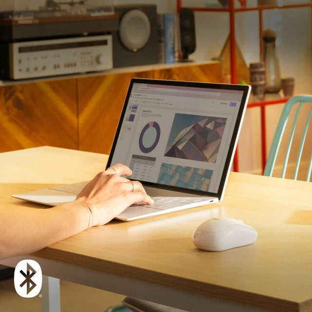Logitech M240 Silent Bluetooth Mouse White