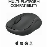 Logitech M240 Silent Bluetooth Mouse Black