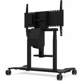 ViewSonic Electric Height Adjustable Mobile Cart With Smooth Motorized Lift