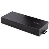 StarTech.com 16-Port Industrial USB 3.0 Hub 5Gbps, Mountable, Terminal Block Power Up to 120W Shared, USB Charging, Dual-Host Hub/Switch 