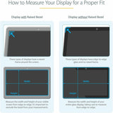 StarTech.com 13.3in Laptop Privacy Screen For 16:9 Displays, Anti-Glare Privacy Filter with 51% Blue Light Reduction, Matte/Glossy