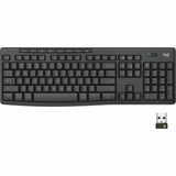 Logitech MK370 Combo clavier sans fil et souris silencieuse pour entreprise