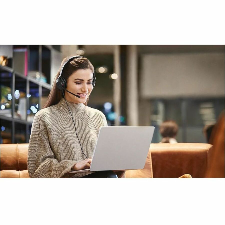 Jabra Evolve2 30 SE Stereo Headset, USB-C Wired Business Headset