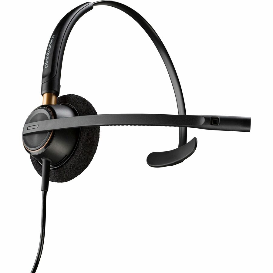 Poly EncorePro 510 with Quick Disconnect Monoaural Headset TAA