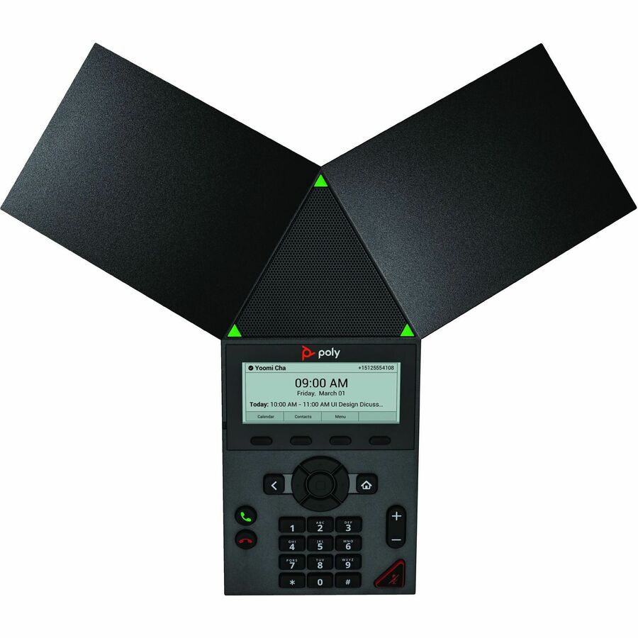 Poly Trio 8300 IP Conference Phone and PoE-enabled GSA/TAA