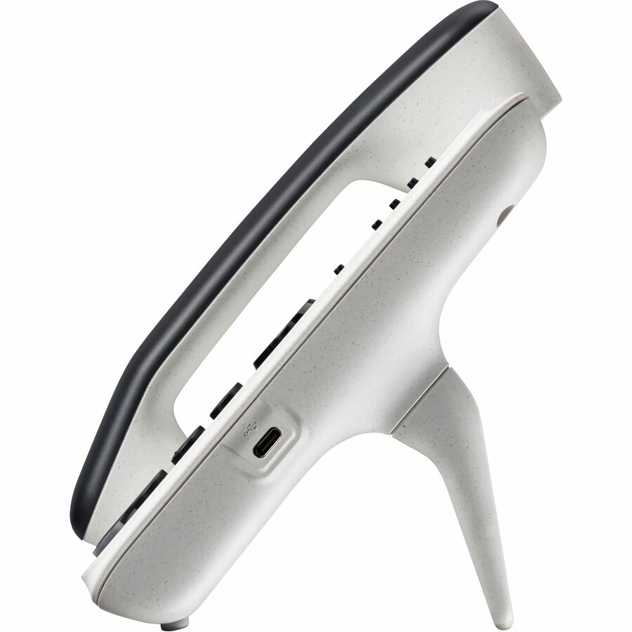 Poly Edge E220 IP Phone - Corded - Corded/Cordless - Bluetooth - 3 Multiple Conferencing - Desktop, Wall Mountable - White, Midnight Blue