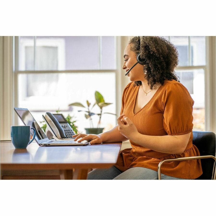 Poly Edge E320 IP Phone - Corded - Corded/Cordless - Bluetooth, NFC - 3 Multiple Conferencing - Desktop, Wall Mountable - White, Midnight Blue