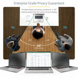 StarTech.com Écran de confidentialité pour MacBook Pro 14 pouces (21/23 pouces), filtre de confidentialité antireflet avec réduction de la lumière bleue de 51 %, côtés mats/brillants