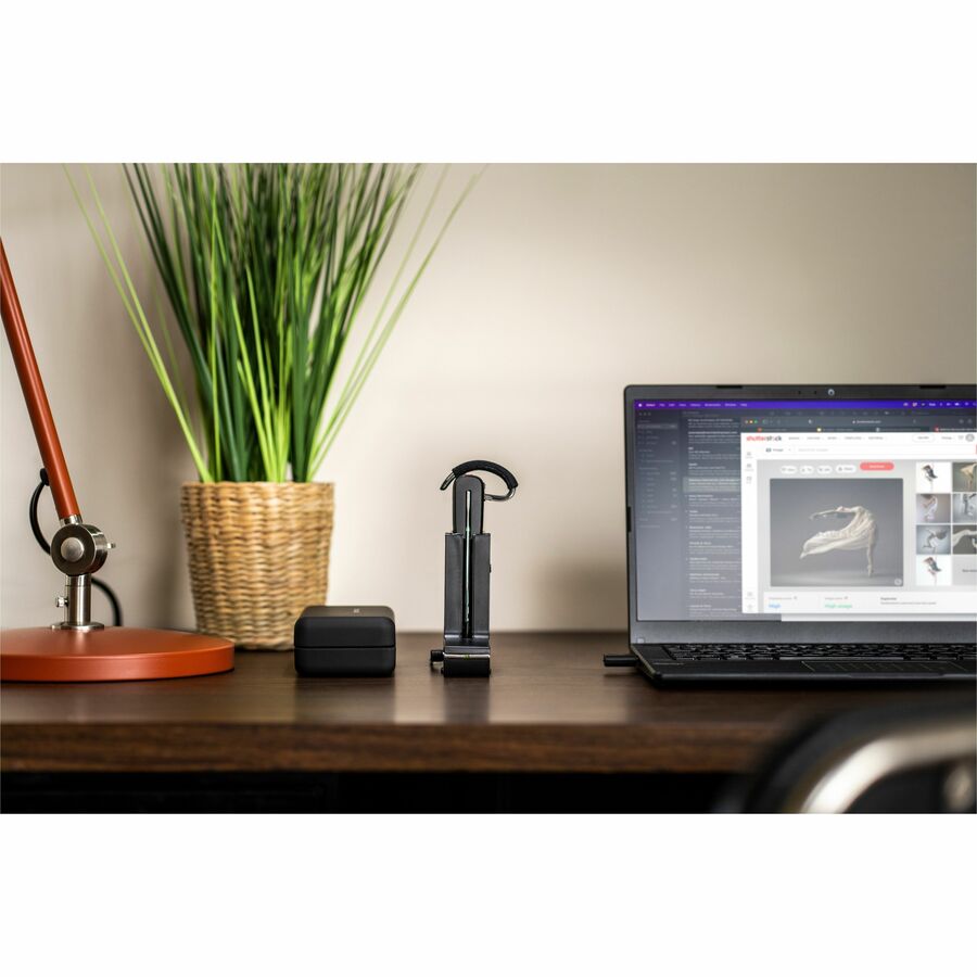 Poly Savi 8245-M Office Microsoft Teams Certified DECT 1920-1930 MHz USB-A Headset TAA
