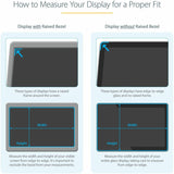StarTech.com 17-inch 5:4 Computer Monitor Privacy Filter, Anti-Glare Privacy Screen w/51% Blue Light Reduction, +/- 30 deg. View Angle