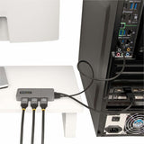 StarTech.com 3-Port MST Hub, DisplayPort to Triple 4K 60Hz HDMI, DP 1.4 Multi-Monitor Adapter, Windows Only