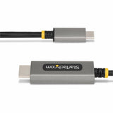 StarTech.com 6ft (2m) USB-C to HDMI Adapter Cable, 8K 60Hz, 4K 144Hz, HDR10, USB Type-C to HDMI 2.1 Converter, USB-C/USB4/TB3/4 Compatible