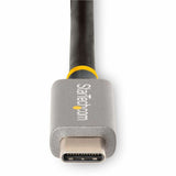 StarTech.com 3ft (1m) USB4 Cable, USB-IF Certified USB-C Cable, 40 Gbps, 100W, 8K 60Hz, Compatible w/Thunderbolt 4/3/USB 3.2, USB Type-C