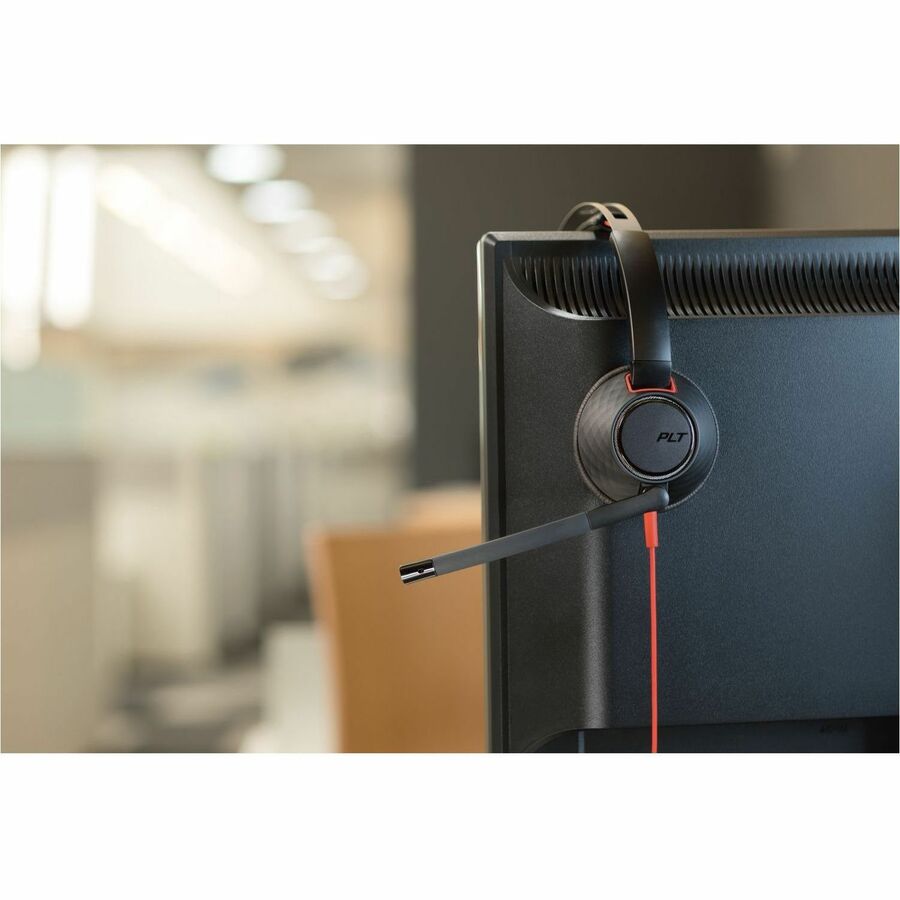 Poly Blackwire 5210 Headset +Inline Cable +USB-C/A Adapter TAA