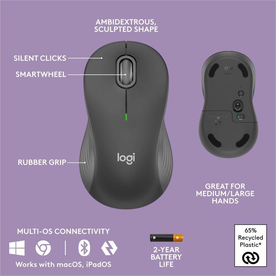 Logitech Wave Keys MK670 Keyboard & Mouse