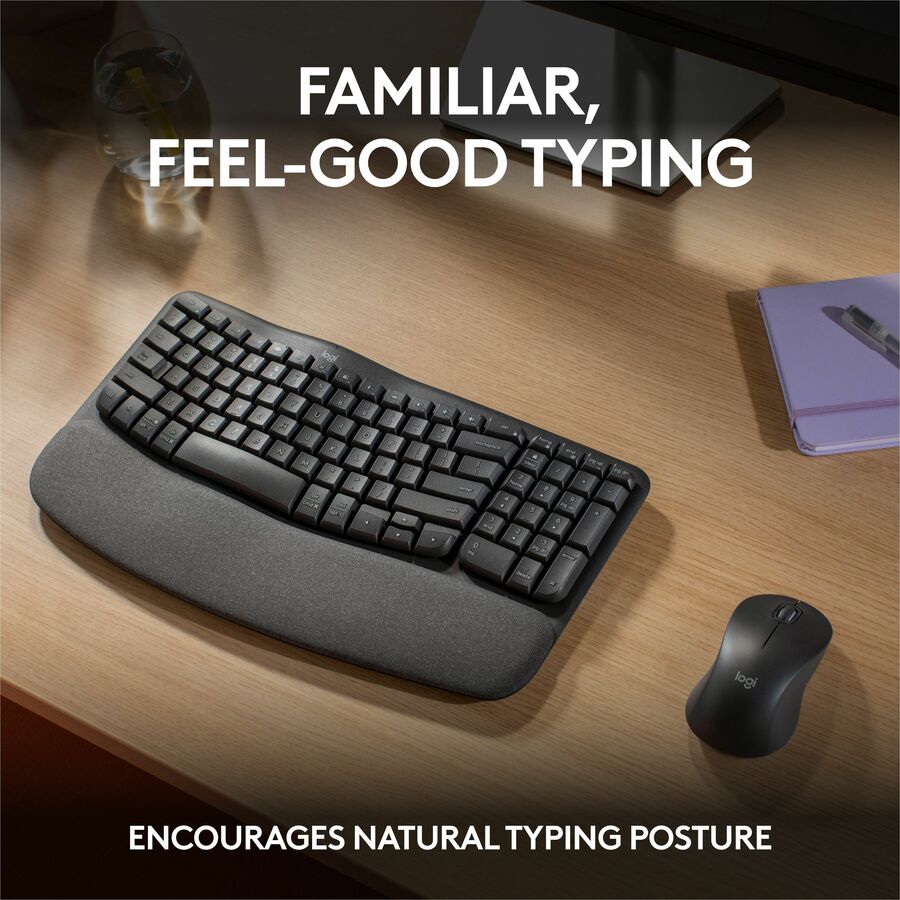 Logitech Wave Keys MK670 Keyboard & Mouse