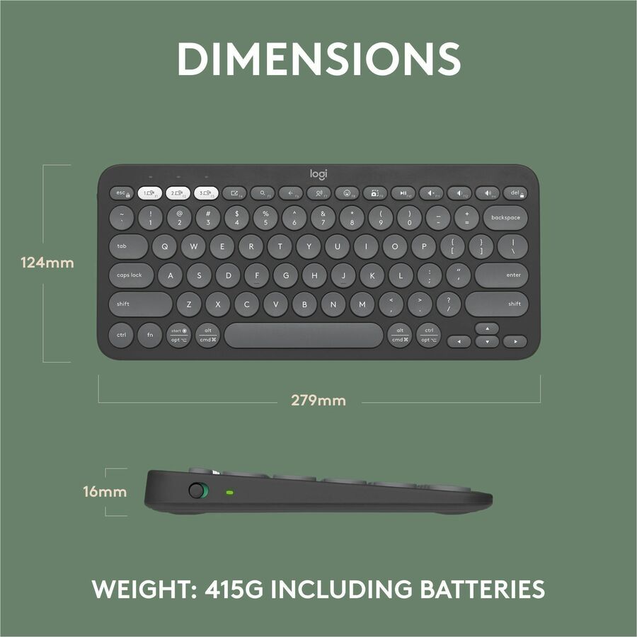 Logitech Pebble Keys 2 K380s