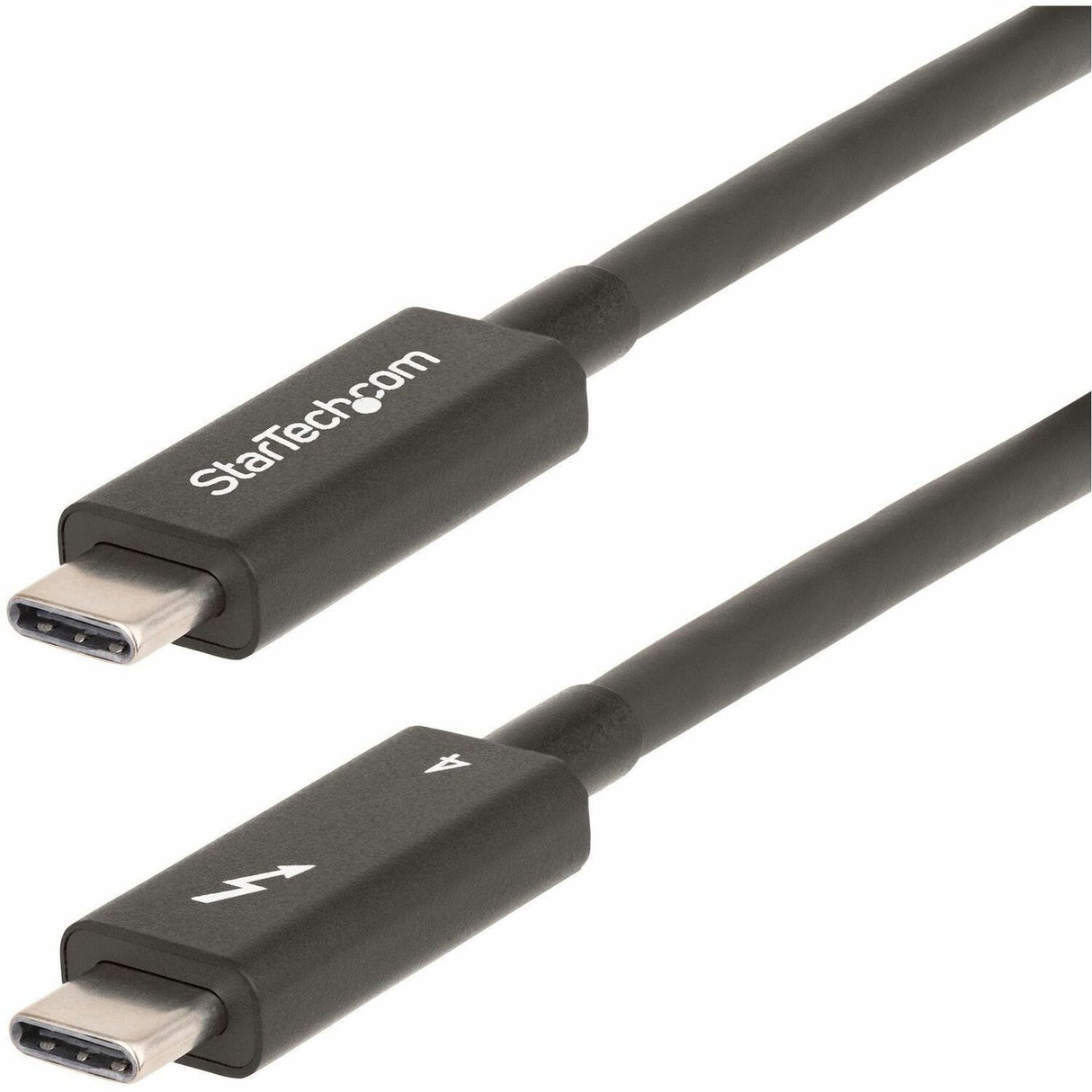 StarTech.com 6ft (2m) Active Thunderbolt 4 Cable, 40Gbps, 100W PD, 4K/8K Video, Intel-Certified, Compatible w/Thunderbolt 3/USB 3.2/DisplayPort 