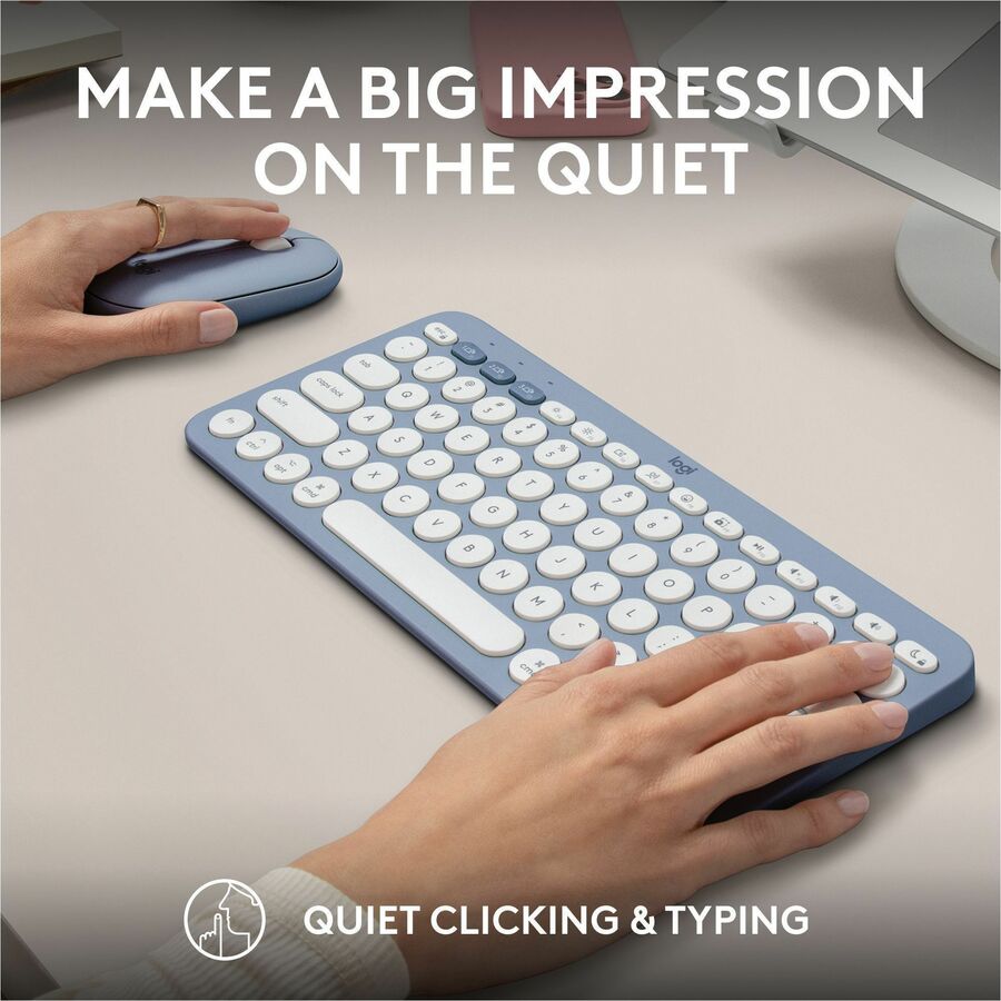 Ensemble clavier et souris sans fil Logitech Pebble 2 pour Mac