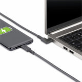 StarTech.com 1.6ft (50cm) Rugged Right Angle USB-C Cable, USB 3.2 Gen 2 (10 Gbps), USB C to C Data Transfer Cable, 100W PD, 4K 60Hz, 90 Degree USB-C Cable