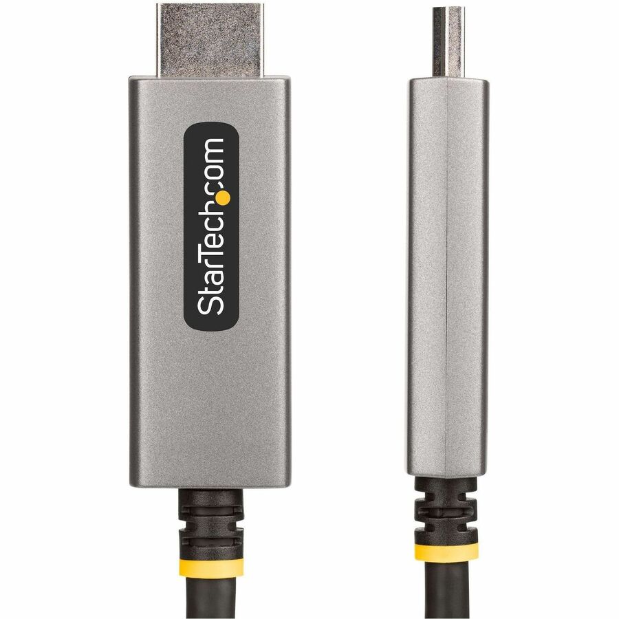 StarTech.com 6ft (2m) DisplayPort to HDMI Adapter Cable, 8K 60Hz, 4K 144Hz, HDR10, DP 1.4 to HDMI 2.1 Active Video Converter