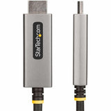 StarTech.com 6ft (2m) DisplayPort to HDMI Adapter Cable, 8K 60Hz, 4K 144Hz, HDR10, DP 1.4 to HDMI 2.1 Active Video Converter