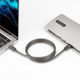 StarTech.com 3ft (1m) Thunderbolt 4 Cable, 40Gbps, 100W PD, 4K/8K Video, Intel-Certified, Compatible w/Thunderbolt 3/USB 3.2/DisplayPort