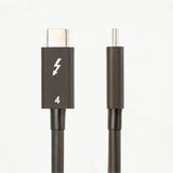 StarTech.com 1.6ft/50cm Thunderbolt 4 Cable, 40Gbps, 100W PD, 4K/8K Video, Intel-Certified, Compatible w/Thunderbolt 3/USB 3.2/DisplayPort