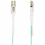 StarTech.com 3m (10ft) LC (UPC) OM4 Multimode Fiber Optic Cable w/Push Pull Tabs, 50/125, 100G, Low Insertion Loss, LSZH Fiber Jumper Cord