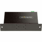 Hub USB géré StarTech.com 4 ports, boîtier industriel en métal robuste, protection contre les décharges électrostatiques et les surtensions, montage mural/de bureau/sur rail DIN, USB 5 Gbit/s