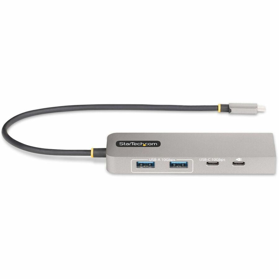 StarTech.com 3-Port USB-C Hub with 2.5 Gb Ethernet and 100W PD Passthrough - USB-C to 2x USB-A/1x USB-C, USB 3.2 10Gbps Type-C Adapter Hub