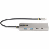 StarTech.com 3-Port USB-C Hub with 2.5 Gb Ethernet and 100W PD Passthrough - USB-C to 2x USB-A/1x USB-C, USB 3.2 10Gbps Type-C Adapter Hub