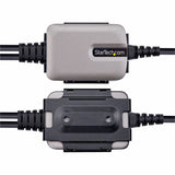 StarTech.com 13ft (4m) 2-Port USB to Serial Adapter Cable, COM Retention, FTDI, DB9 RS232, Changeable DB9 Screws/Nuts, Windows/macOS/Linux