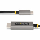 StarTech.com 10ft (3m) USB-C to HDMI Adapter Cable, 8K 60Hz, 4K 144Hz, HDR10, USB Type-C to HDMI 2.1 Converter, USB-C/USB4/TB3/4 Compatible
