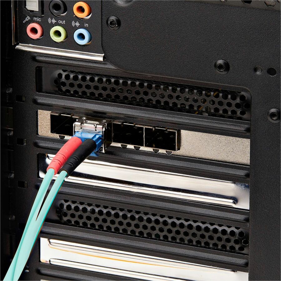 StarTech.com MSA-Compliant SFP-25G-SR-S SFP28 Module, 25Gb Multimode Fiber (MMF), 25GBASE-SR LC Transceiver, 850nm, 100m (328ft), DDM/DOM
