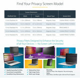 StarTech.com StarTech.com 13-inch MacBook Air M2/M3 Laptop Privacy Screen, Removable and Reversible Anti-Glare Blue Light Filter, Magnetic