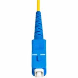 StarTech.com 100m (328ft) SC to SC (UPC) OS2 Single Mode Simplex Fiber Optic Cable, 9/125, 40G/100G, Low Insertion Loss, LSZH Jumper Cord