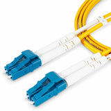 StarTech.com 25m (82ft) LC to LC (UPC) OS2 Single Mode Duplex Fiber Optic Cable, 9/125&micro;m, 10G, LSZH Fiber Patch Cord