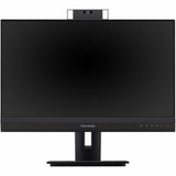 ViewSonic VG2457V 24" Class Webcam Full HD LED Monitor - 16:9 - Black