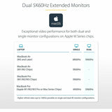 StarTech.com Universal USB4 & Thunderbolt 4 Docking Station, 98W Quad/Triple/Dual Display Dock with HDMI/DP for Macbook / Windows