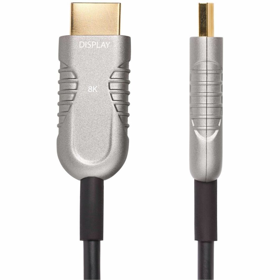 StarTech.com 100ft (30.4m) HDMI 2.1 Hybrid Active Optical Cable (AOC), CMP, Plenum Rated, 8K Ultra High Speed HDMI 2.1/2.0 Cable, 48Gbps