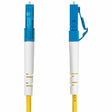 StarTech.com 1m (3.3ft) LC to SC (UPC) OS2 Single Mode Simplex Fiber Optic Cable, 9/125, 40G/100G, Low Insertion Loss, LSZH Jumper Cord