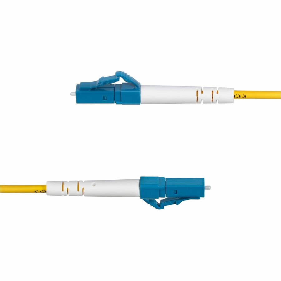 StarTech.com 1m (3.3ft) LC to SC (UPC) OS2 Single Mode Simplex Fiber Optic Cable, 9/125, 40G/100G, Low Insertion Loss, LSZH Jumper Cord