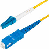 StarTech 2m LC to SC OS2 Single Mode Fiber Cable - 100Gbps, LSZH