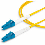 StarTech.com 5m (16.4ft) LC to LC (UPC) OS2 Single Mode Simplex Fiber Optic Cable, 9/125, 40G/100G, Low Insertion Loss, LSZH Jumper Cord
