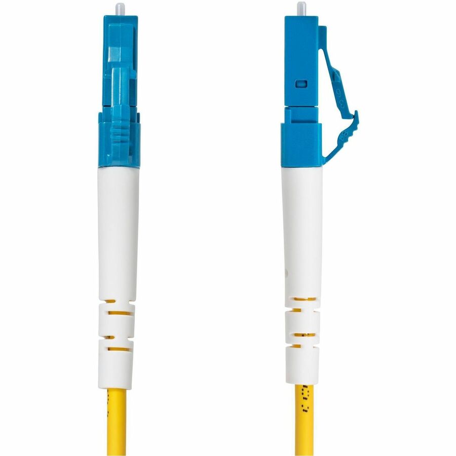 StarTech.com 1m (3.3ft) LC to LC (UPC) OS2 Single Mode Simplex Fiber Optic Cable, 9/125, 40G/100G, Low Insertion Loss, LSZH Jumper Cord