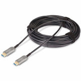 StarTech.com 50ft (15.2m) HDMI 2.1 Hybrid Active Optical Cable (AOC), CMP, Plenum Rated, 8K Ultra High Speed HDMI 2.1/2.0 Cable, 48Gbps