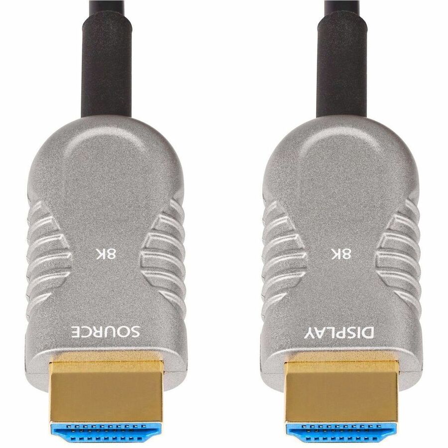 StarTech.com 30ft (9.1m) HDMI 2.1 Hybrid Active Optical Cable (AOC), CMP, Plenum Rated, 8K Ultra High Speed HDMI 2.1/2.0 Cable, 48Gbps